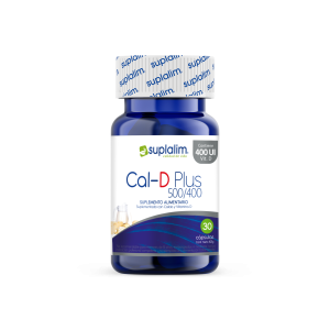 Cal-D plus 500/400 Suplemento de Calcio y Vitamina D3
