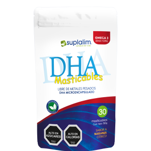 DHA Masticable - Omega 3 para Desarrollo Cerebral Infantil