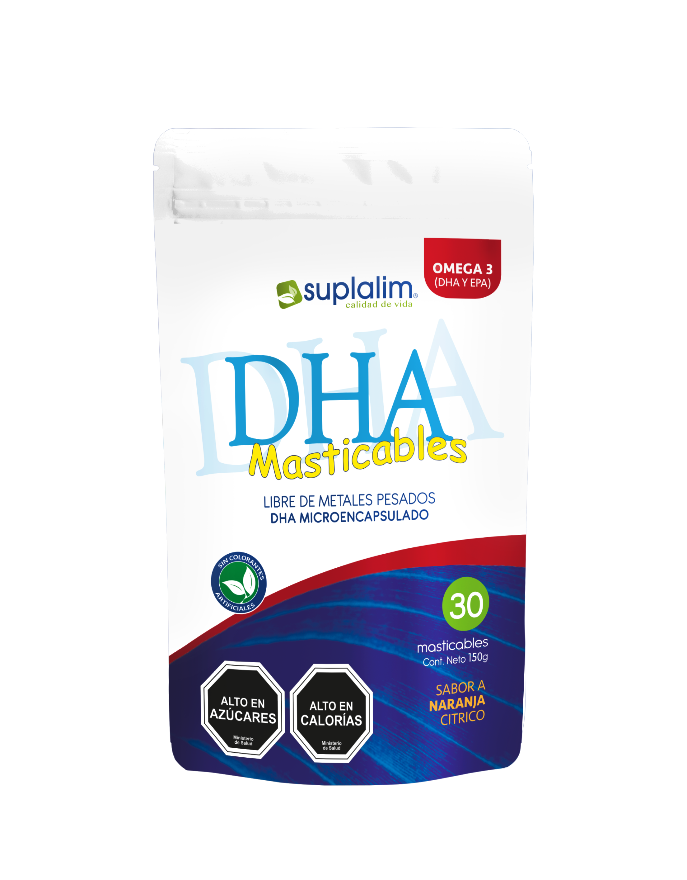 DHA Masticable - Omega 3 para Desarrollo Cerebral Infantil