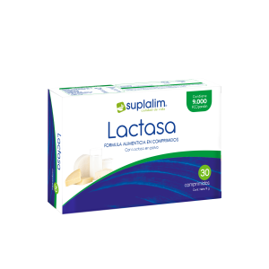 Lactasa - Suplemento para Intolerancia a la Lactosa